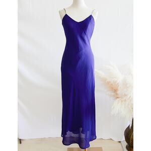 Dave and Johnny Y2k Vintage low back Blue cocktail dress size 4